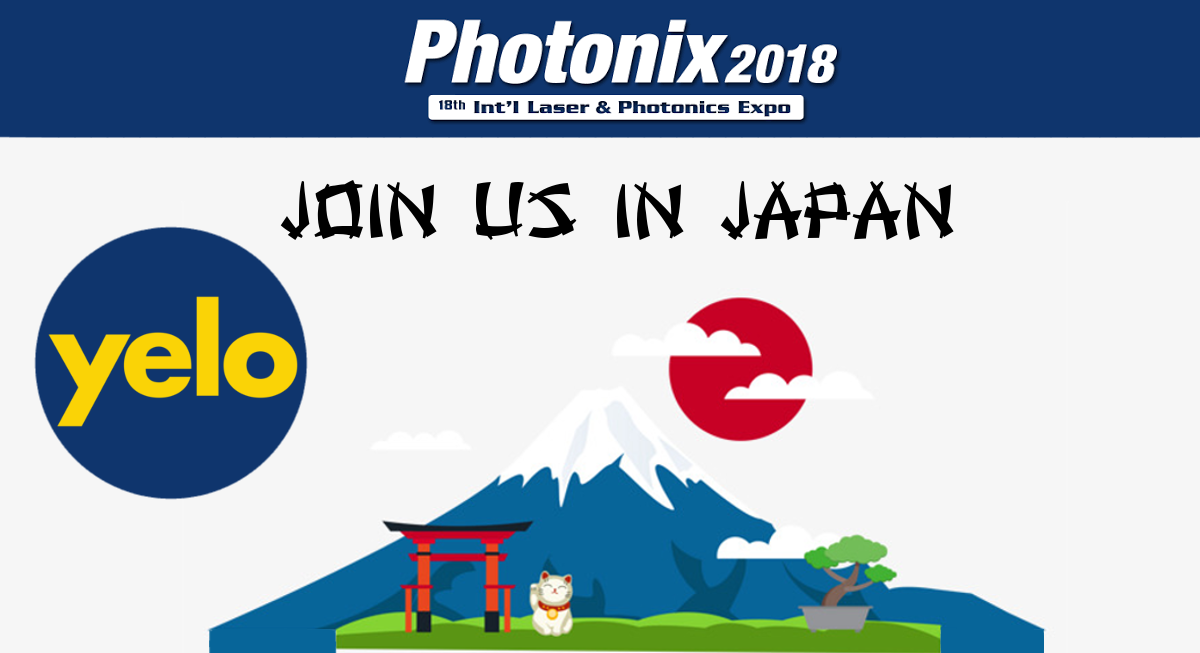 Yelo to Exhibit at Photonix Japan